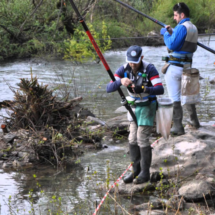 attrezzatura pesca trota torrente