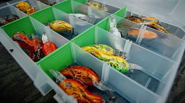 Crankbait tackle box